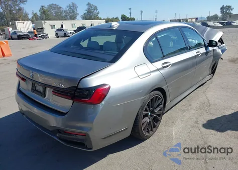 2021 BMW 740I из США, поврежденный, VIN WBA7T2C0XMCF05139